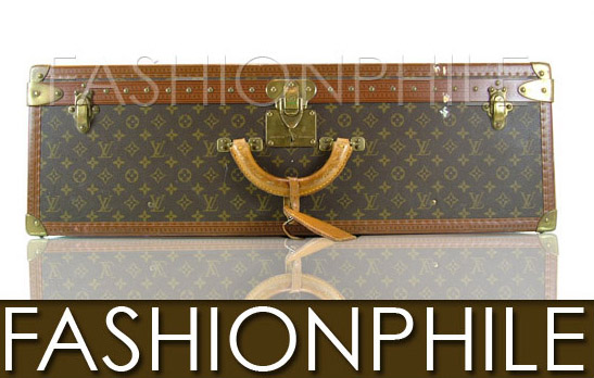 LOUIS VUITTON Vintage Suitcase Alzer 80 Hard Case Trunk
