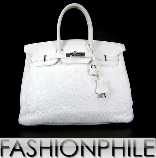 White Hermes Birkin