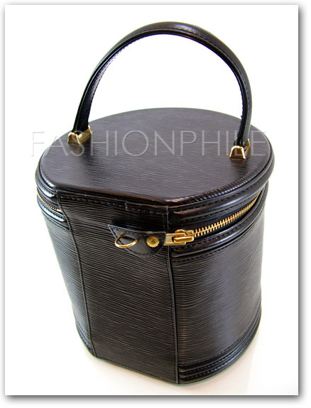 Louis Vuitton Black Epi Cannes