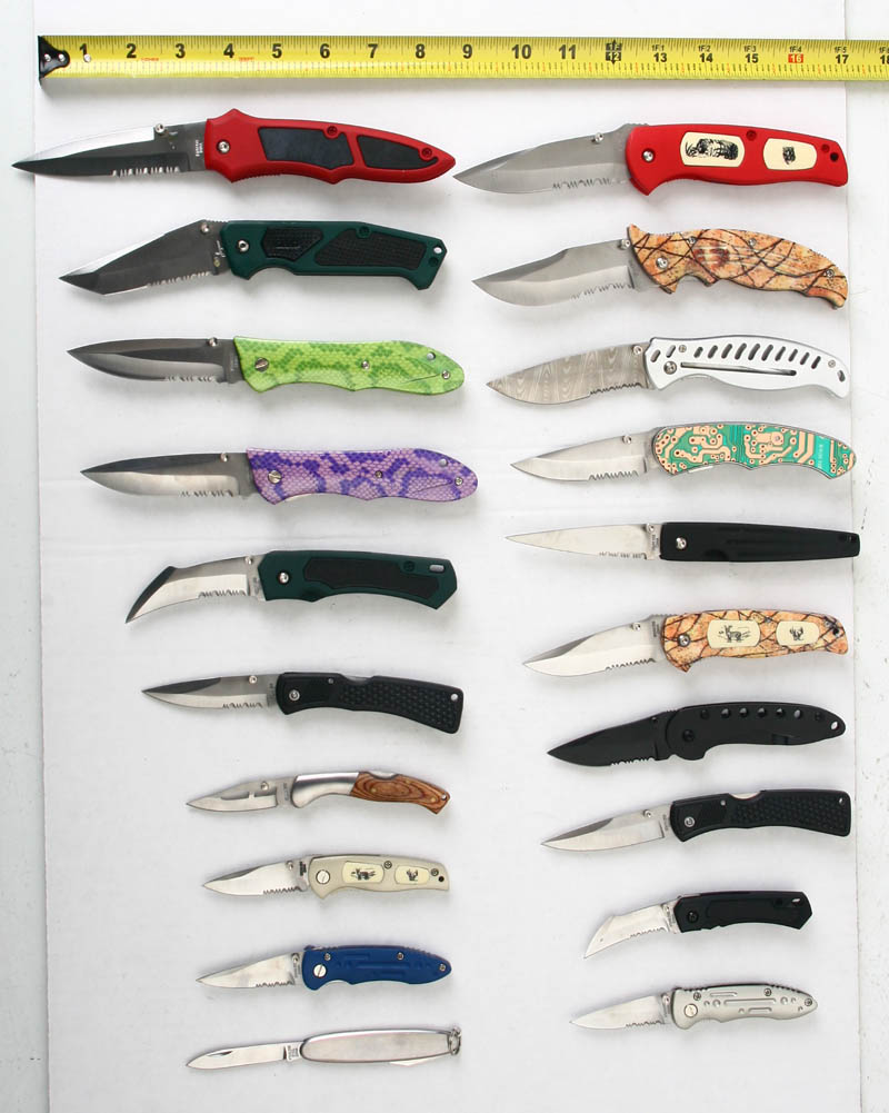 35 Pcs Pocket Folding Knives Wholesale Knife Lot 4 New