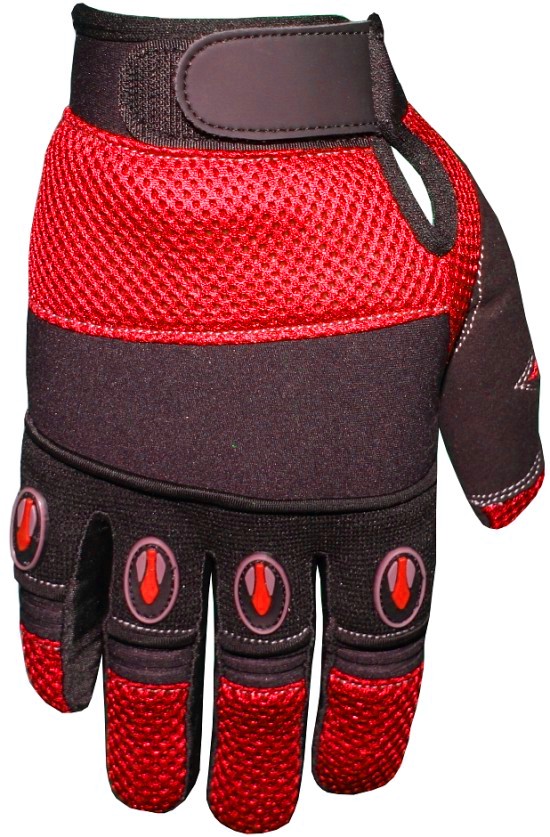 NEW MOTOCROSS MOTORCYCLE BIKE DIRT NEW RED GLOVES L