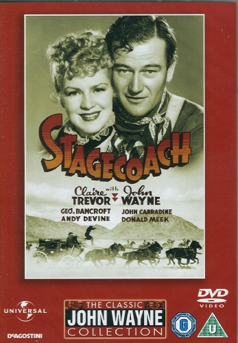 STAGECOACH. JOHN WAYNE. NEW & SEALED DVD.