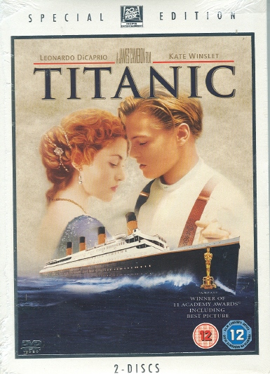 TITANIC.LEONAR<wbr>DO DICAPRIO. 2 DISC SPECIAL EDITION DVD.