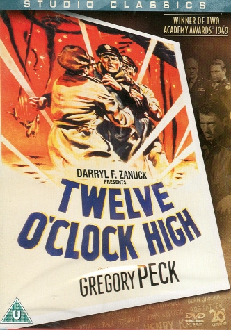TWELVE O'CLOCK HIGH. GREGORY PECK. NEW & SEALED DVD.