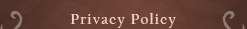 Privacy Policy