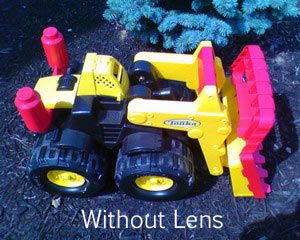 Results with High definition lens