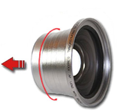 Professional Wide Angle / Fisheye Fish eye Conversion Lens set