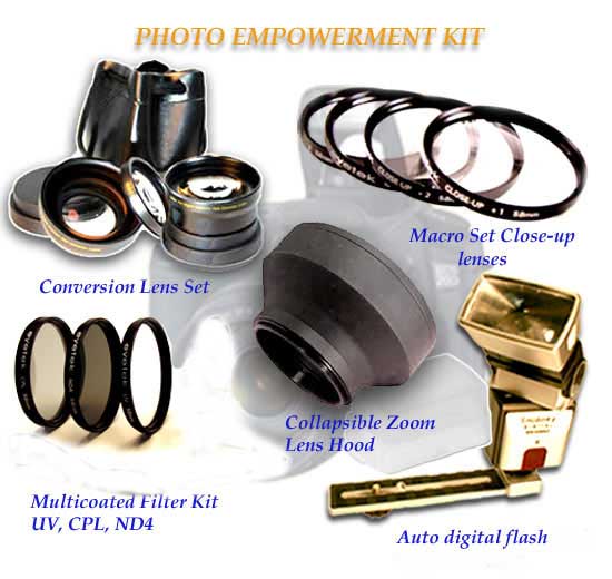 67mm Accessory Lens Filter KIT -Nikon D3 D300 D200 D40x