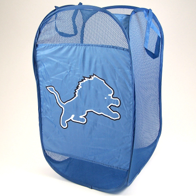 DETROIT LIONS POP UP PORTABLE LAUNDRY HAMPER