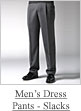 Men's dress pants - slacks