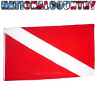 New 3x5 PADI Flag Scuba Dive Diving Diver Down Flags