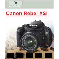 Canon Digital Rebel XSi Camera Body DVD Video Manual