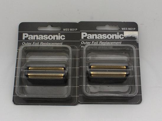 2 Panasonic Outer Foil Replacement (Wes 9831P)