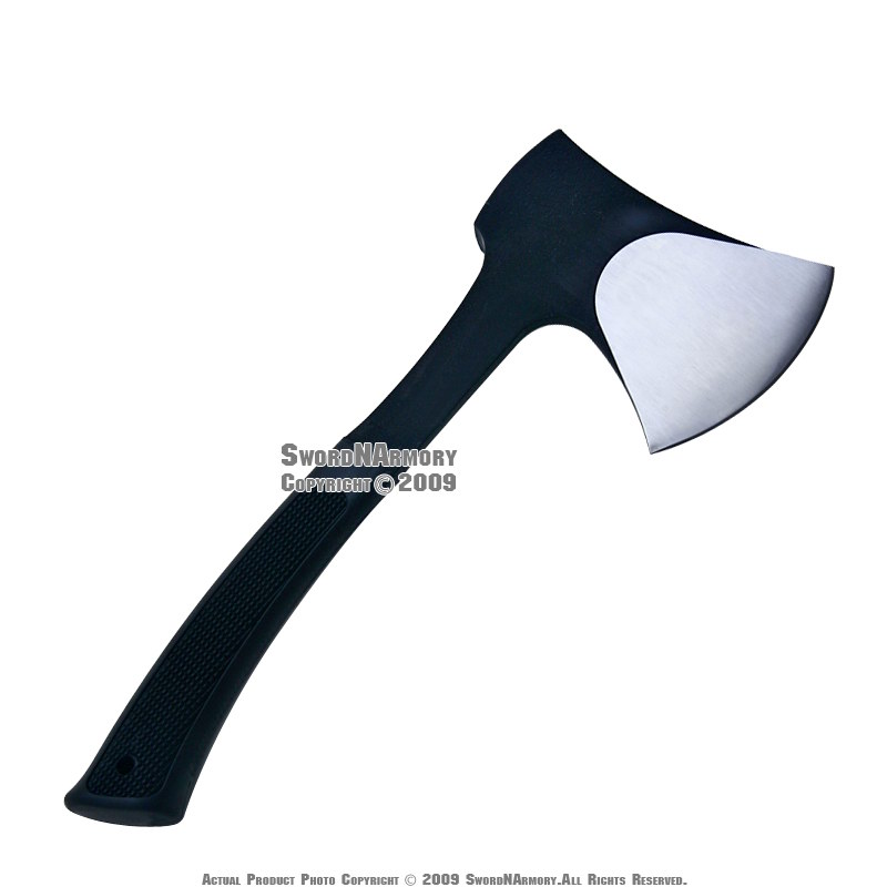 Military US Ranger Axe Hatchet Tomahawk Functional Ax One Piece Solid