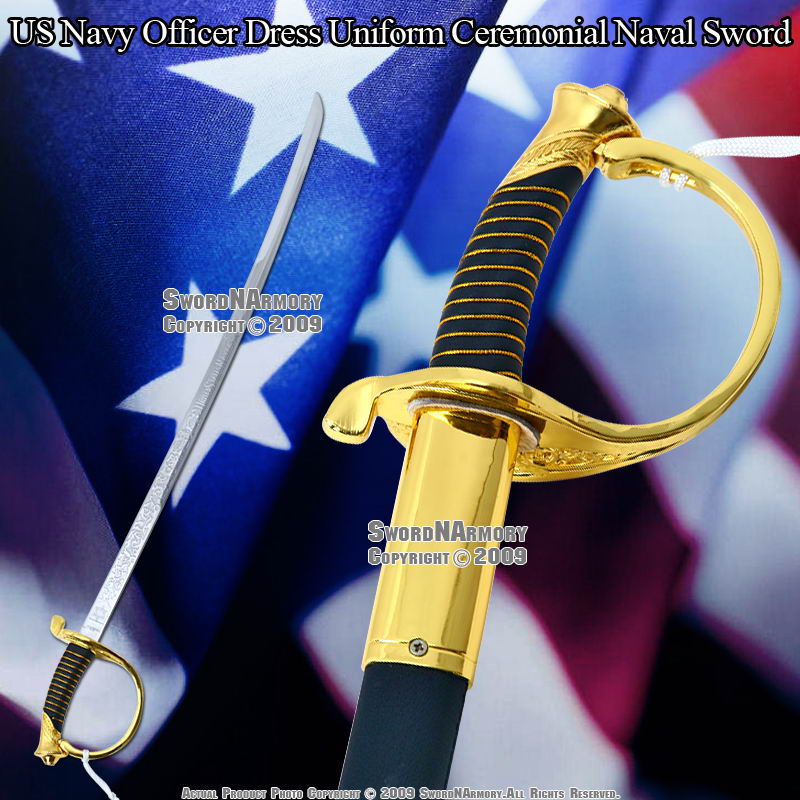US Naval Navy Sword Officer Dress Uniform Ceremonial eBay