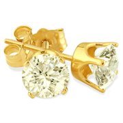 PDE75YGP: 3/4CT Diamond Stud Earrings 14K Gold