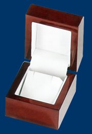 CWEB: Cherry Wood Jewelry Box For Stud Earrings