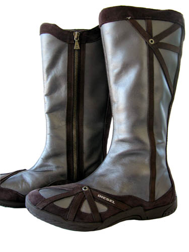 NEW $155 Diesel Run To Womens Brown Shoes Boots US 11