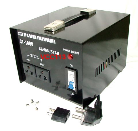 1000 W Watt Step Up/Down Voltage Converter Transformer