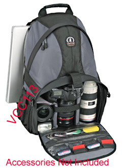 Tamrac 5549 Adventure 9 Backpack Bag Gray+FREE TRIPOD