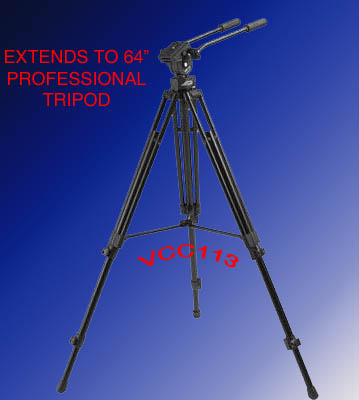 Pro fluid Head Tripod - Davis & Sanford - Provista 7518