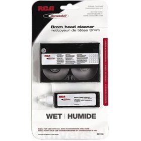 RCA FOR SONY 8MM HI8 HI-8 HEAD CLEANER TAPE V8-25CLD
