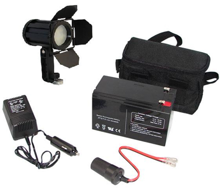 Portable Video Light Battery F/ Camera Video Camcorder