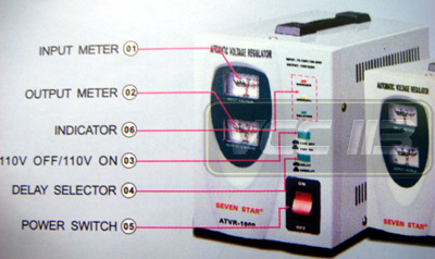 2000 Watt Step Up Down Voltage Regulator Transformer