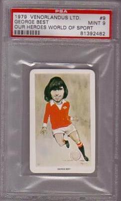 1979 Venorlandus George Best PSA 9 MINT England