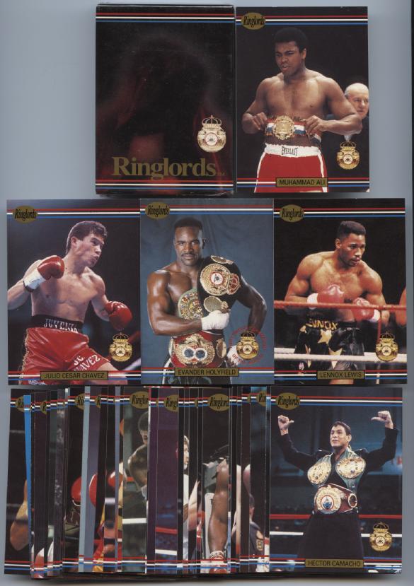 1991 Ringlords Boxing Factory Set (40) Muhammad Ali !!