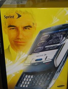 Brand New Sprint Samsung IP-830W Slider Pda Cell Phone