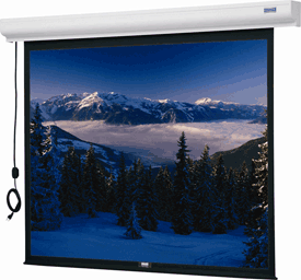DA-LITE ELECTRIC PLUG-IN  SCREEN 92" HIGH POWER HDTV