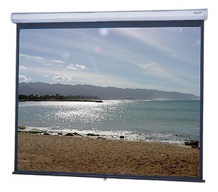 DA-LITE 45x80 92" MODEL C 1.5 GAIN PROJECTOR SCREEN