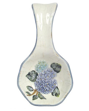Nantucket HYDRANGEA flowerKitchen SPOON REST