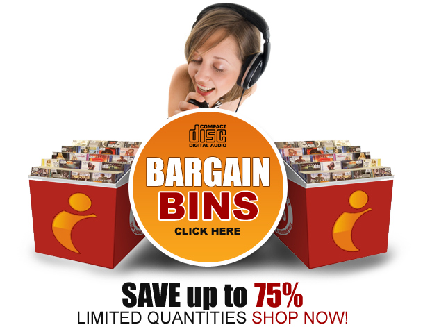 Music CDs Bargain Bin