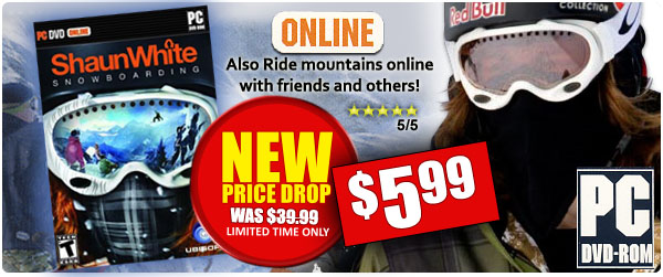 shaun white PC Games