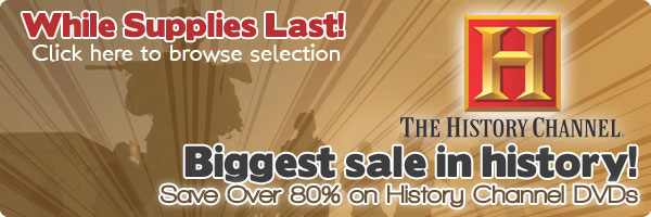 History Channel DVDs on Sale
