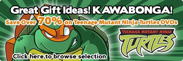 Teenage Mutant Ninja Turtles DVDs