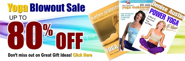 Yoga DVDs on Sale