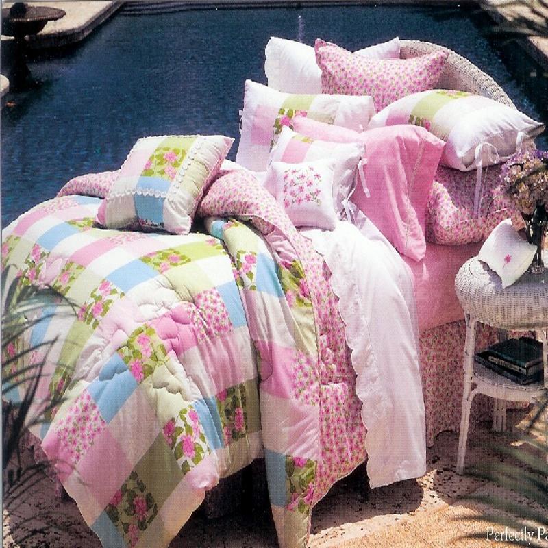 Lilly Pulitzer Home Perfectly Patched Twin Bedskirt NEW