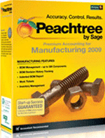 Sage Peachtree 2009 Premium Manufacturing - 1 User NEW