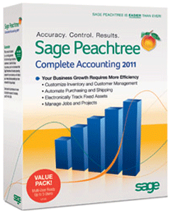 Peachtree 2011 Complete Accounting 5 Multi Users NEW