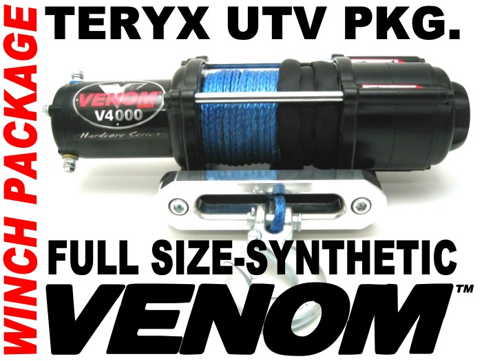 4000LB NEW UTV ATV WINCH KIT KAWASAKI TERYX 4000 LB