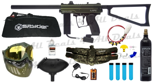 New Spyder MR MR1 Tactical  Paintball Marker Sniper Set