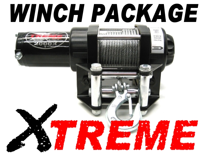 2000LB NEW ATV WINCH KAWASAKI 05-08 Brute Force 2000 LB
