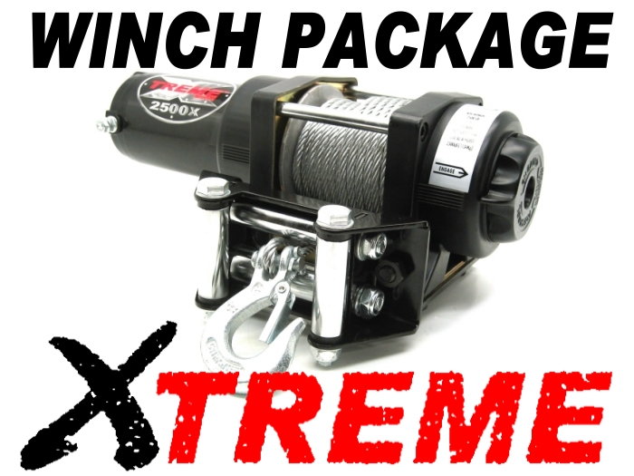 2500LB NEW ATV WINCH KIT ARCTIC CAT PROWLER 2500 LB RT