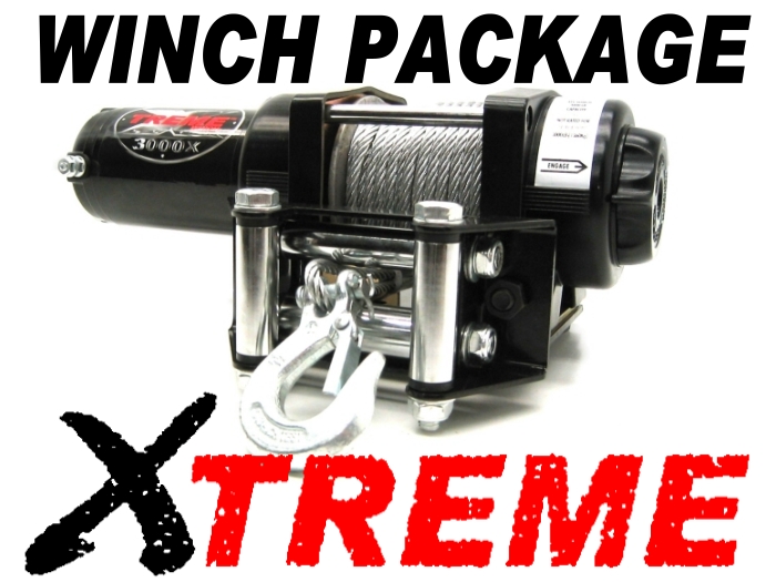 3000LB NEW ATV WINCH KAWASAKI 05-08 Brute Force 3000 LB
