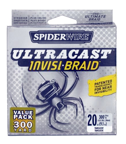 Spiderwire ULTRACAST INVISI-BRAID 20lb Test 300 yds New