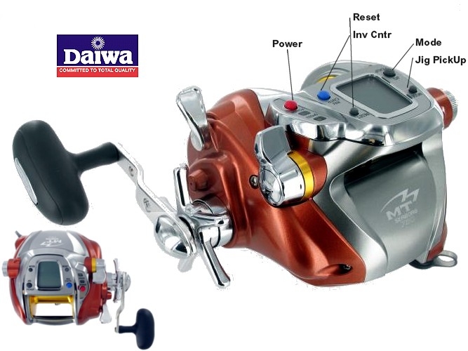 Daiwa SeaBorg 750MT Power Assist Electric Fish Reel New