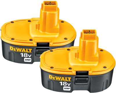 DeWALT 18 Volt DC9096 XRP 18v Battery 2 PACK NEW